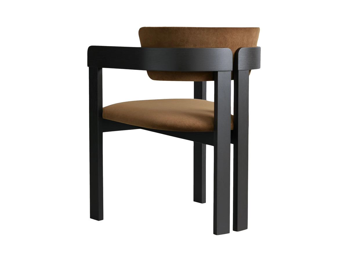 the Milan dining room chair is available in Edmonton at McElherans Furniture + Design