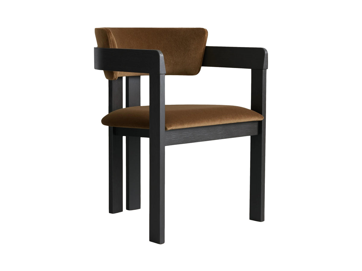 the Milan dining room chair is available in Edmonton at McElherans Furniture + Design