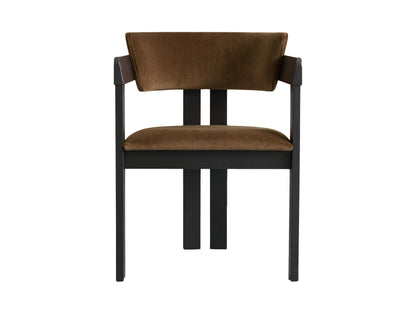 the Milan dining room chair is available in Edmonton at McElherans Furniture + Design