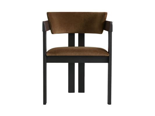 the Milan dining room chair is available in Edmonton at McElherans Furniture + Design