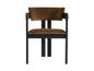 the Milan dining room chair is available in Edmonton at McElherans Furniture + Design