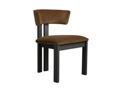 the Milan dining room chair is available in Edmonton at McElherans Furniture + Design