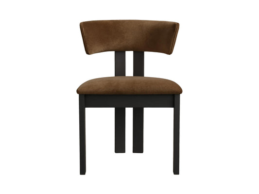 the Milan dining room chair is available in Edmonton at McElherans Furniture + Design