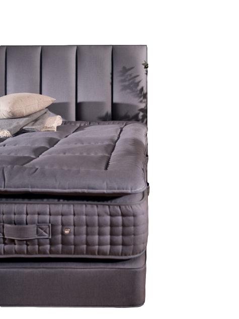 the Herald 4 piece complete bed is available in Edmonton at McElherans Furniture + Design