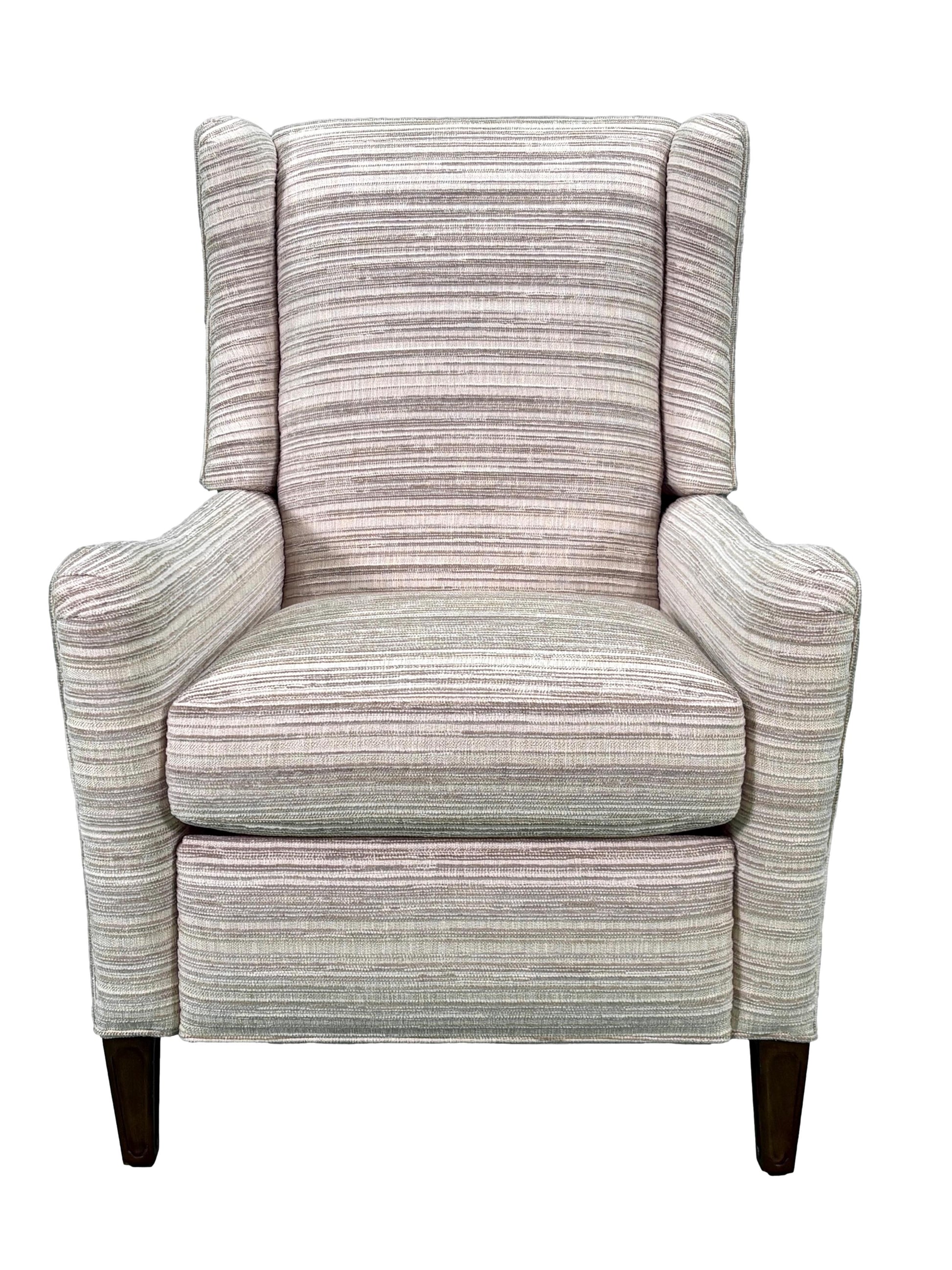 the Motioncraft Rhinehart living room reclining chair is available in Edmonton at McElherans Furniture + Design