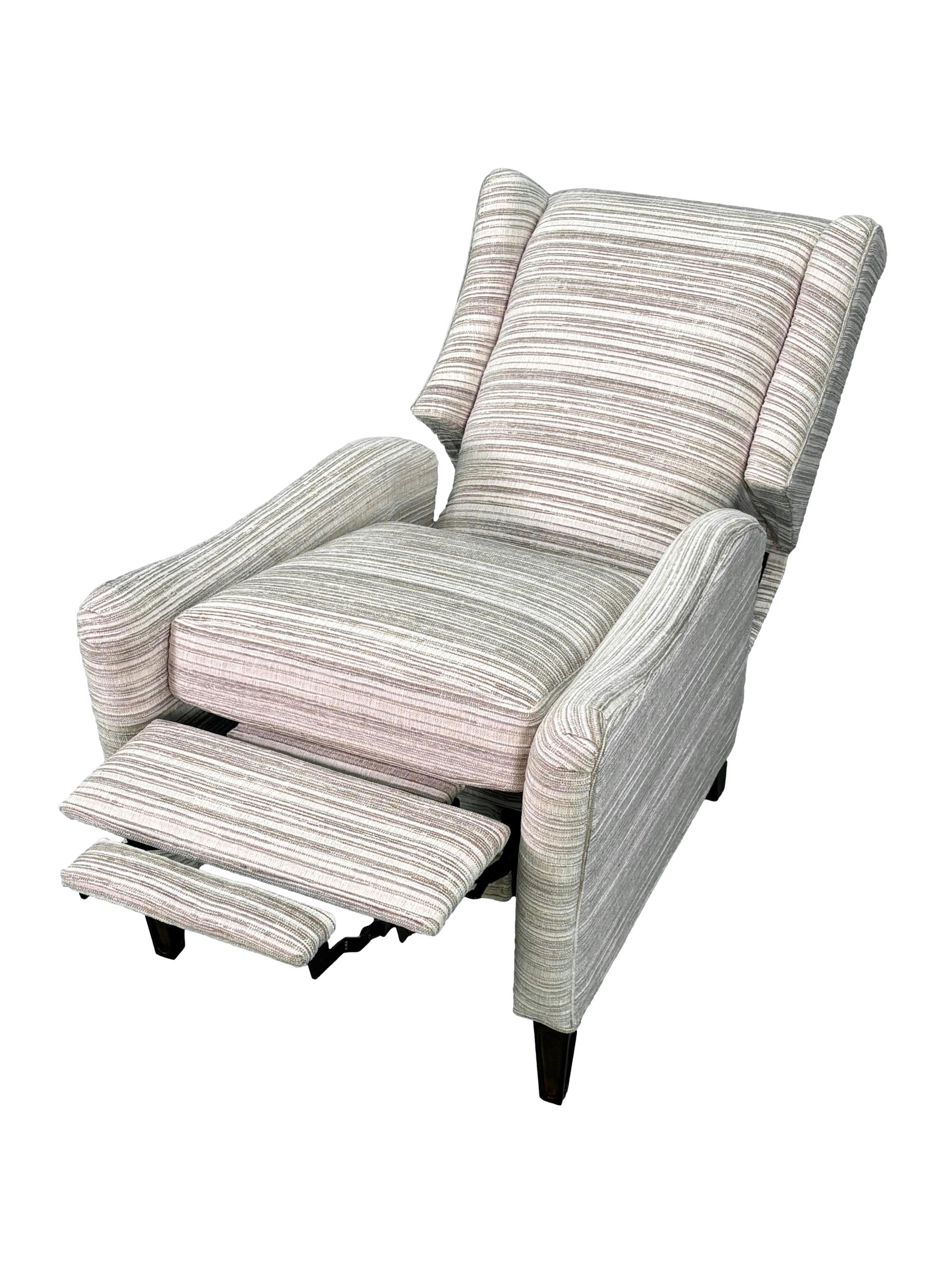 the Motioncraft Rhinehart living room reclining chair is available in Edmonton at McElherans Furniture + Design