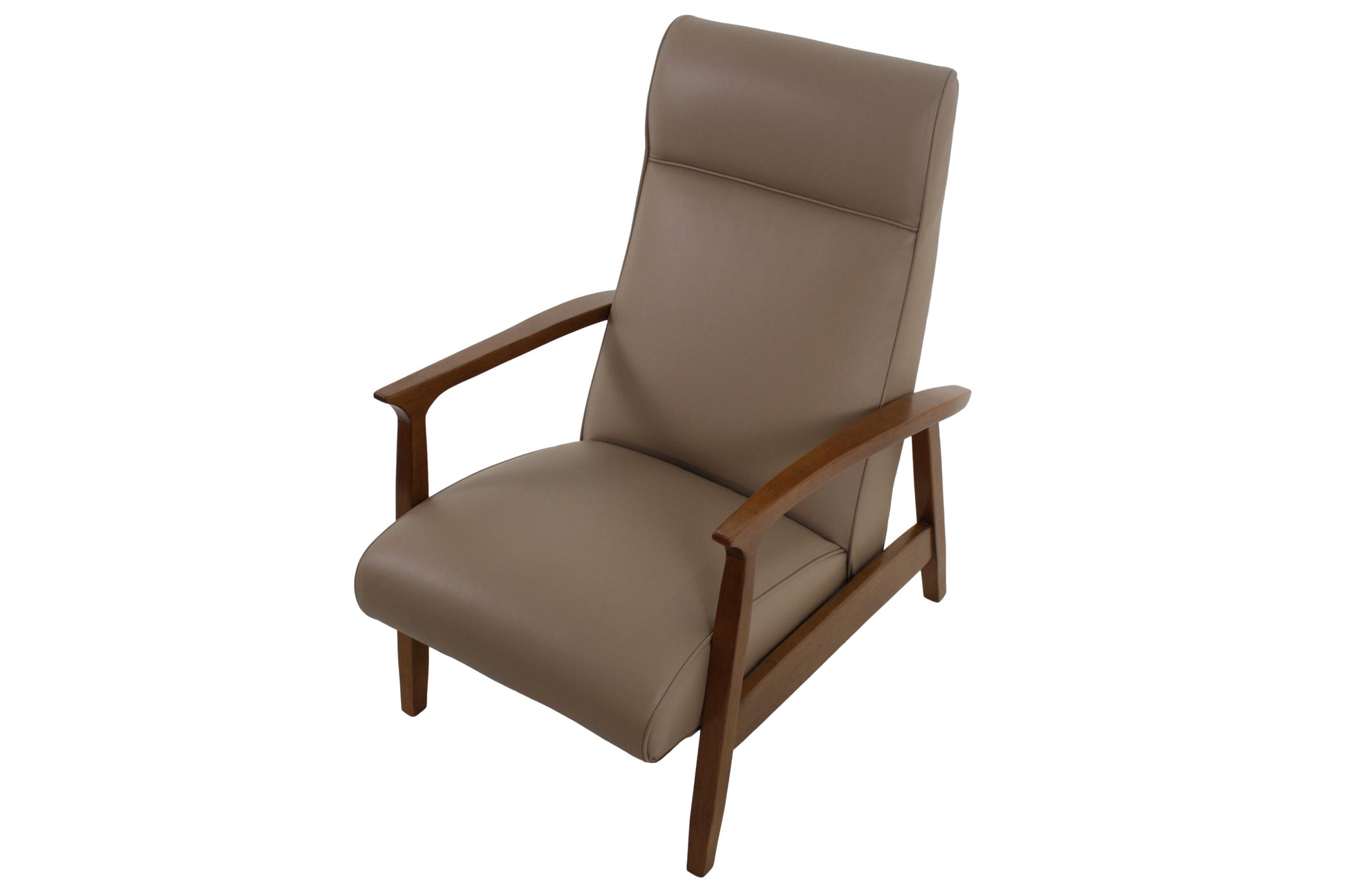 the Motioncraft Retro living room reclining chair is available in Edmonton at McElherans Furniture + Design