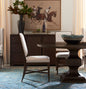 the Navarre 7 piece dining room is available in Edmonton at McElherans Furniture + Design