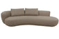 the Nicoline Italia Amalfi living room upholstered sofa is available in Edmonton at McElherans Furniture + Design
