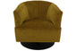 the Nicoline Italia Diga living room upholstered swivel chair is available in Edmonton at McElherans Furniture + Design