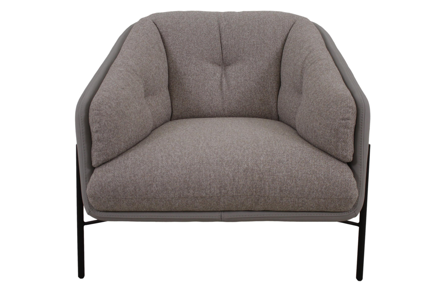 the Nicoline Italia Fashion living room leather chair is available in Edmonton at McElherans Furniture + Design