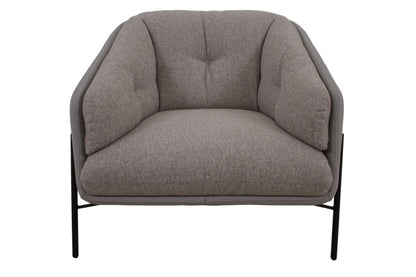 the Nicoline Italia Fashion living room leather chair is available in Edmonton at McElherans Furniture + Design