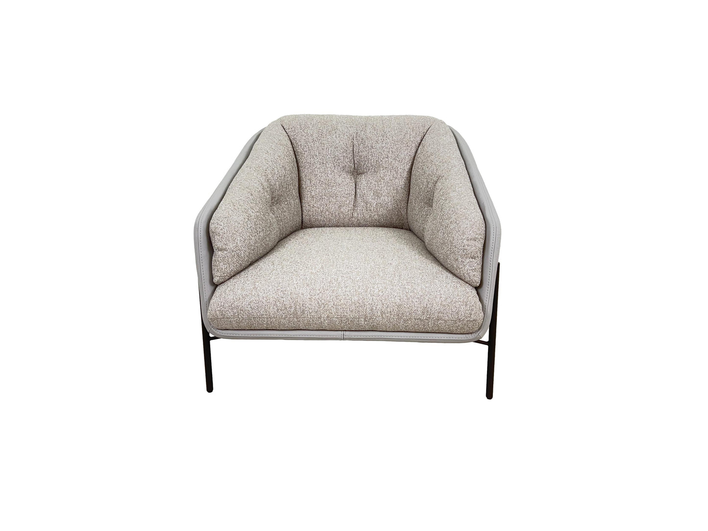 the Nicoline Italia Fashion living room leather chair is available in Edmonton at McElherans Furniture + Design