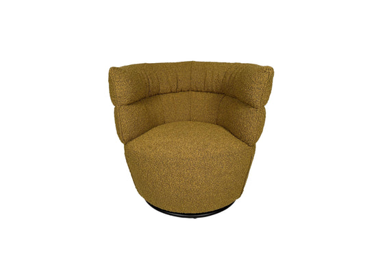 the Nicoline Italia Julie living room upholstered swivel chair is available in Edmonton at McElherans Furniture + Design
