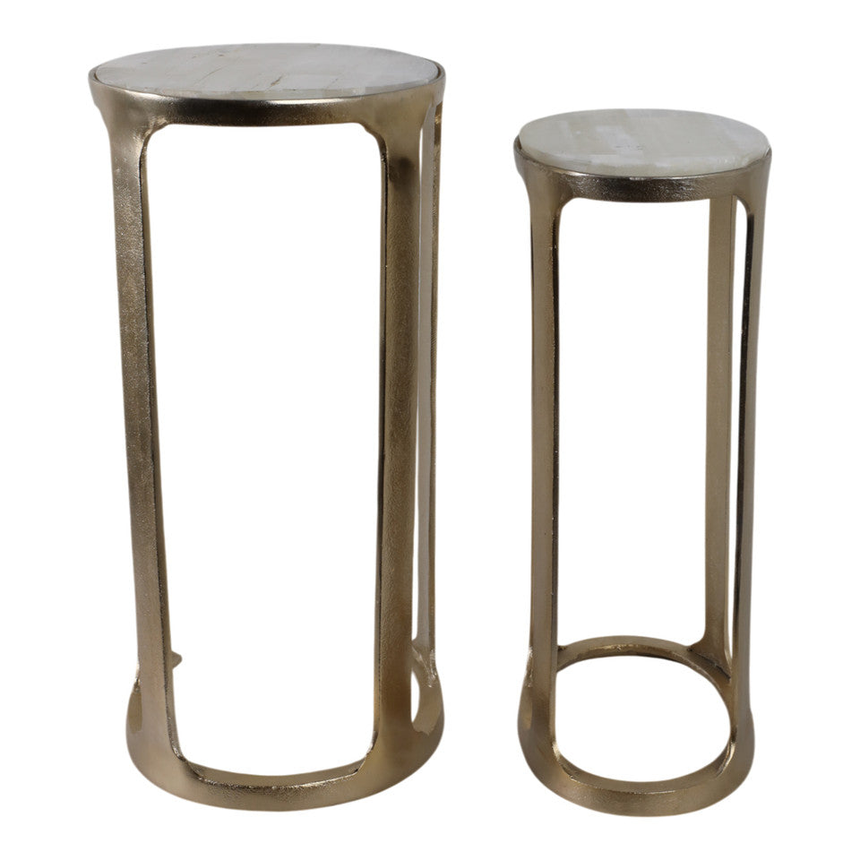 the Sagebrook Surrey living room occasional end table is available in Edmonton at McElherans Furniture + Design