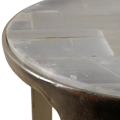 the Sagebrook Surrey living room occasional end table is available in Edmonton at McElherans Furniture + Design