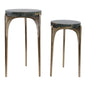 the Sagebrook Cando living room occasional end table is available in Edmonton at McElherans Furniture + Design