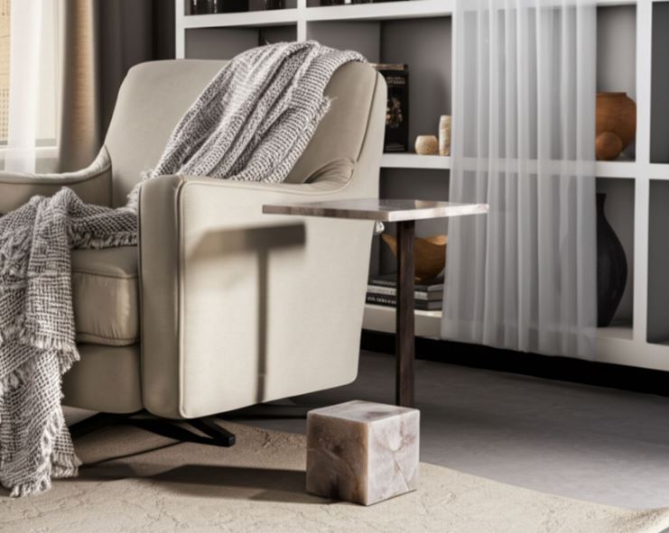 the Sagebrook Miltonridge living room occasional end table is available in Edmonton at McElherans Furniture + Design