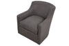 the Sherrill Furniture Custom Leather Works classic / traditional S580-01T living room leather upholstered swivel chair is available in Edmonton at McElherans Furniture + Design