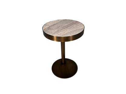 Stone International Telescope living room occasional end table