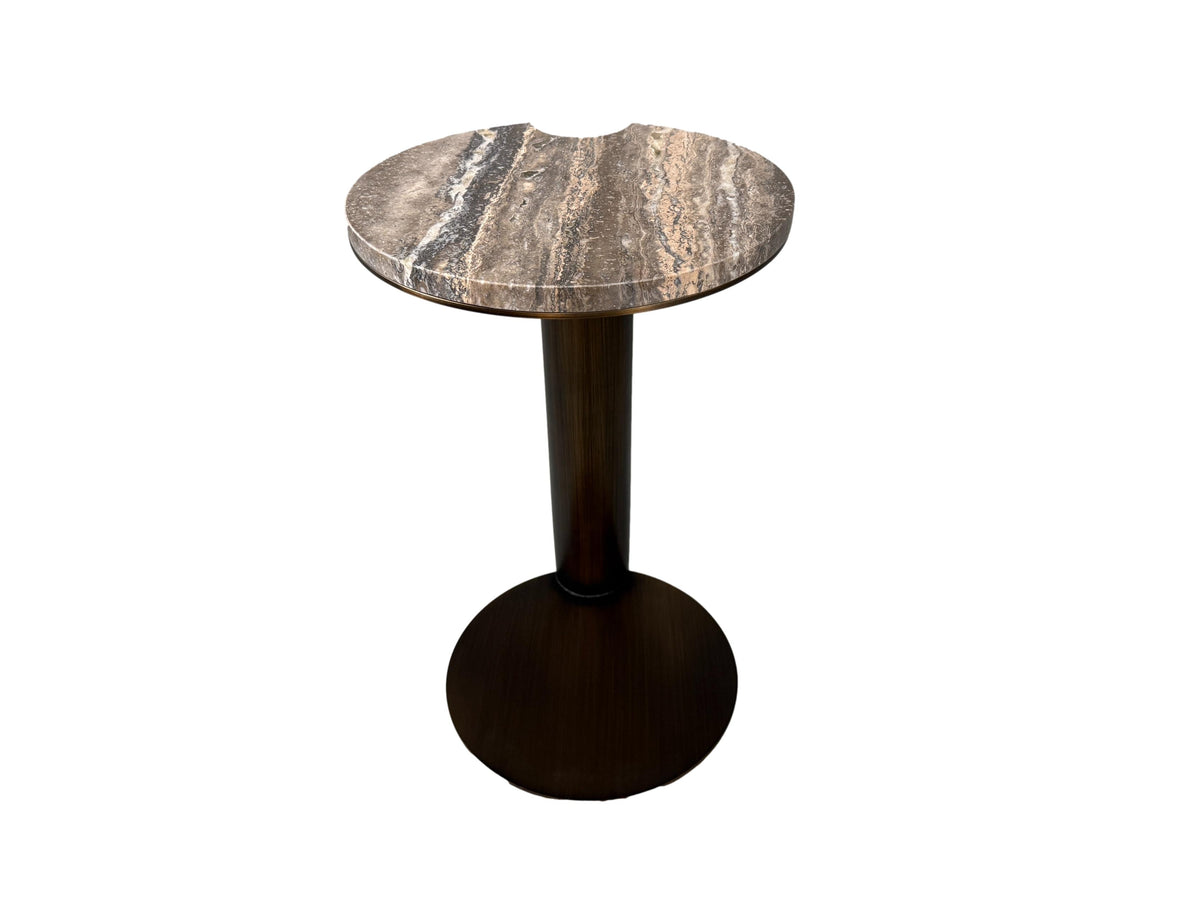 Stone International Apple living room occasional end table