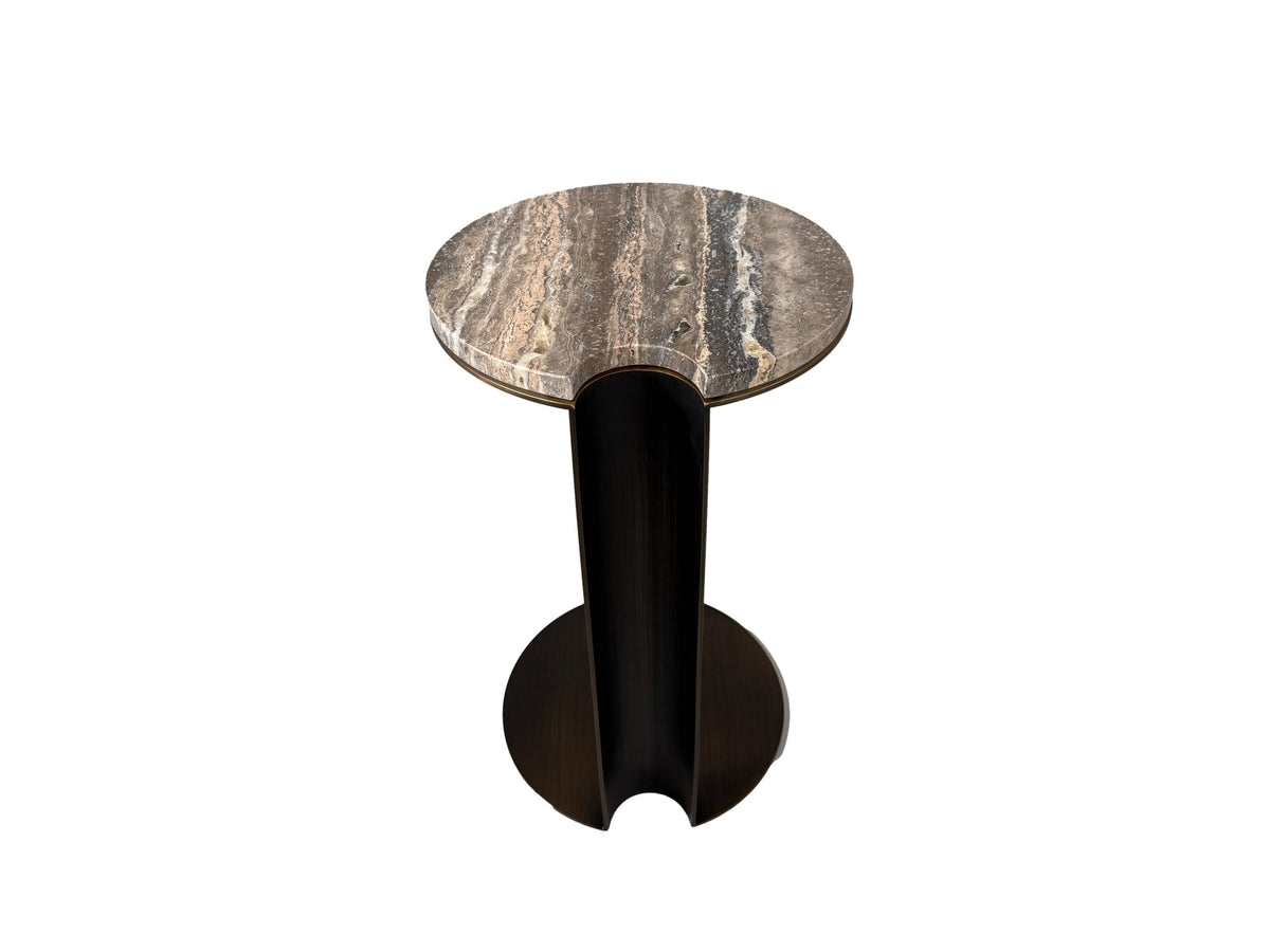 Stone International Apple living room occasional end table