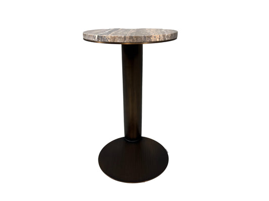the Stone International Apple living room occasional end table is available in Edmonton at McElherans Furniture + Design