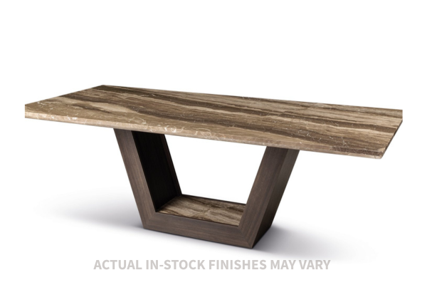 Stone International Equinox dining room table