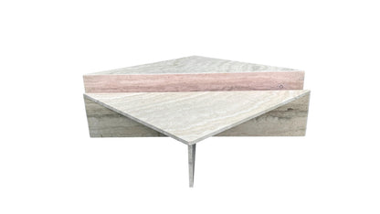 the Stone International Miro high-low living room occasional coffee table is available in Edmonton at McElherans Furniture + Design