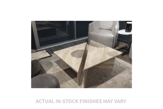 Stone International Miro high-low living room occasional coffee table