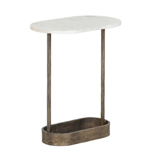 the Sunpan Eden living room occasional end table is available in Edmonton at McElherans Furniture + Design