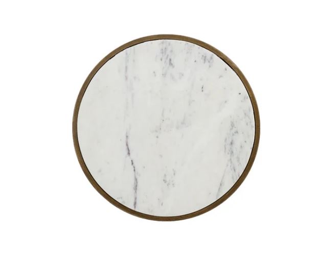 the Sunpan Alicent living room occasional end table is available in Edmonton at McElherans Furniture + Design