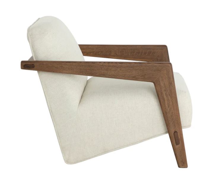 the Sunpan Bosco living room upholstered chair is available in Edmonton at McElherans Furniture + Design