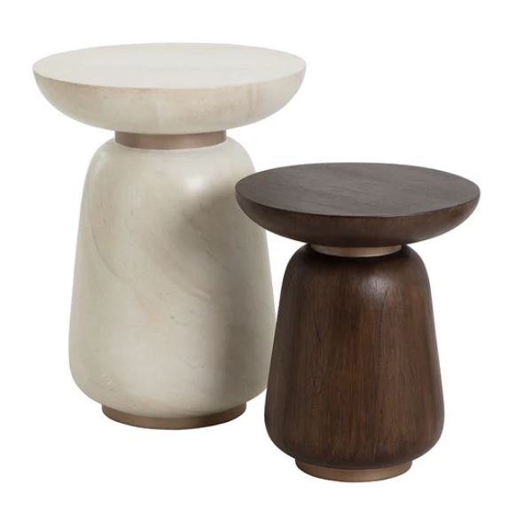 the Sunpan Hali living room occasional end table is available in Edmonton at McElherans Furniture + Design