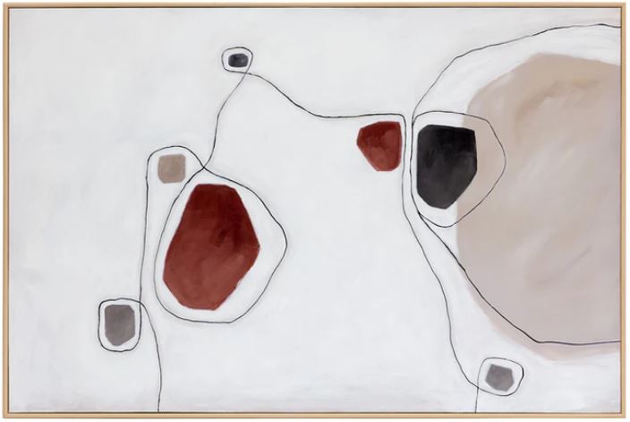 the Sunpan Connectivity wall art is available in Edmonton at McElherans Furniture + Design