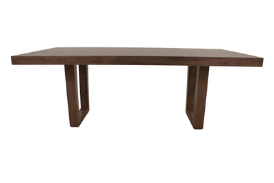 the BDM  transitional TBERE-0350 dining room dining table is available in Edmonton at McElherans Furniture + Design