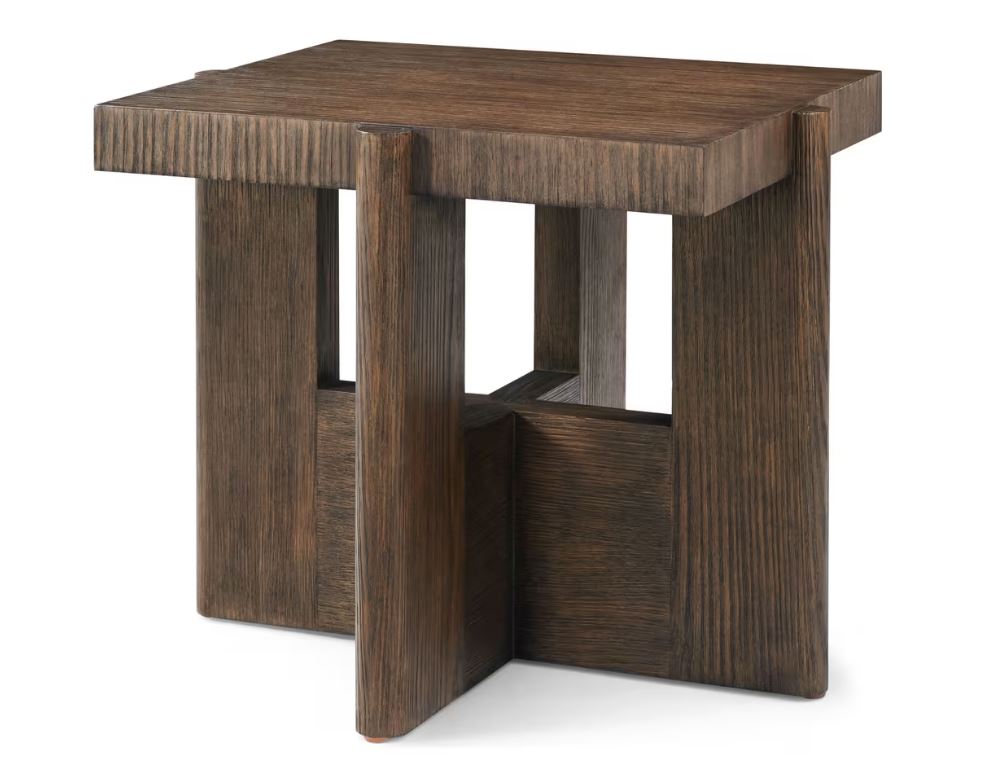 the Theodore Alexander Urbane TA50422 living room occasional end table is available in Edmonton at McElherans Furniture + Design