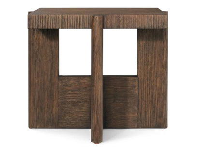 the Theodore Alexander Urbane TA50422 living room occasional end table is available in Edmonton at McElherans Furniture + Design