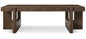 the Theodore Alexander Urbane TA51291 living room occasional coffee table is available in Edmonton at McElherans Furniture + Design