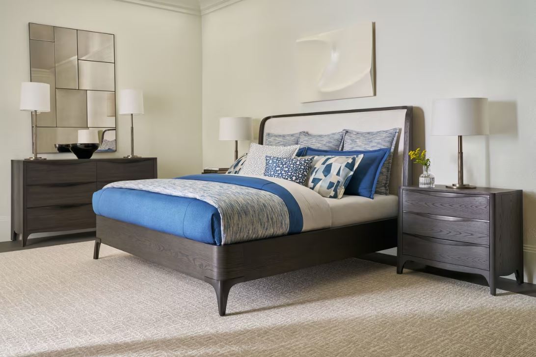 the Theodore Alexander Rome TA83116.1DLA bedroom bed is available in Edmonton at McElherans Furniture + Design