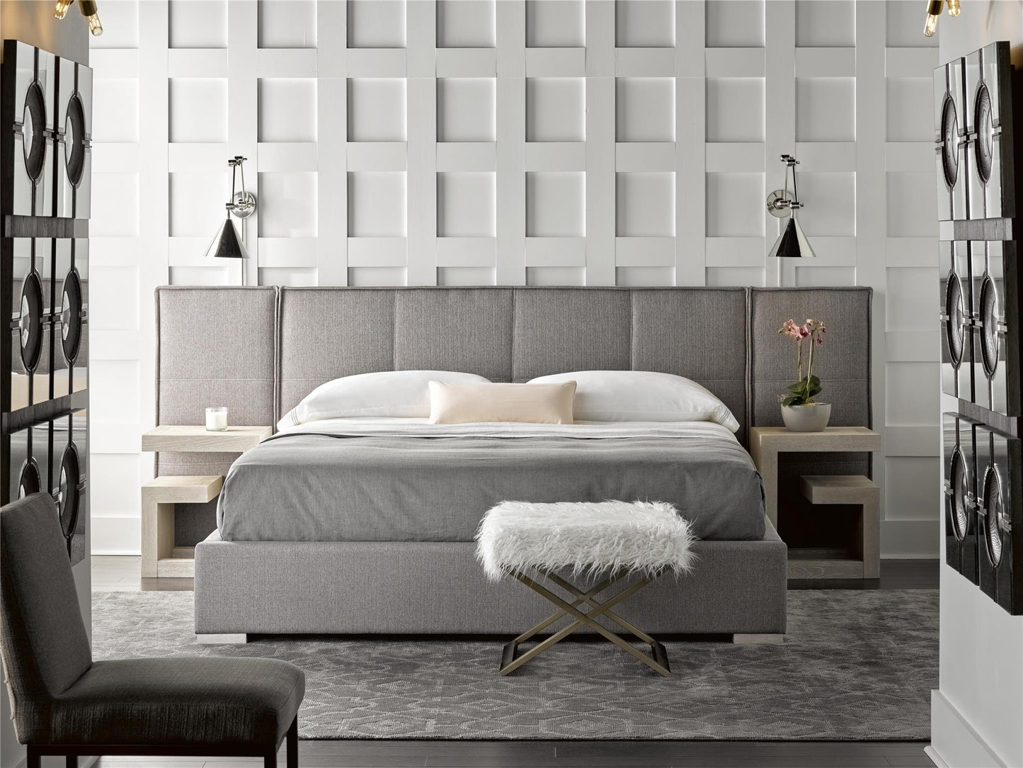 the Universal Modern 643355 bedroom night table is available in Edmonton at McElherans Furniture + Design