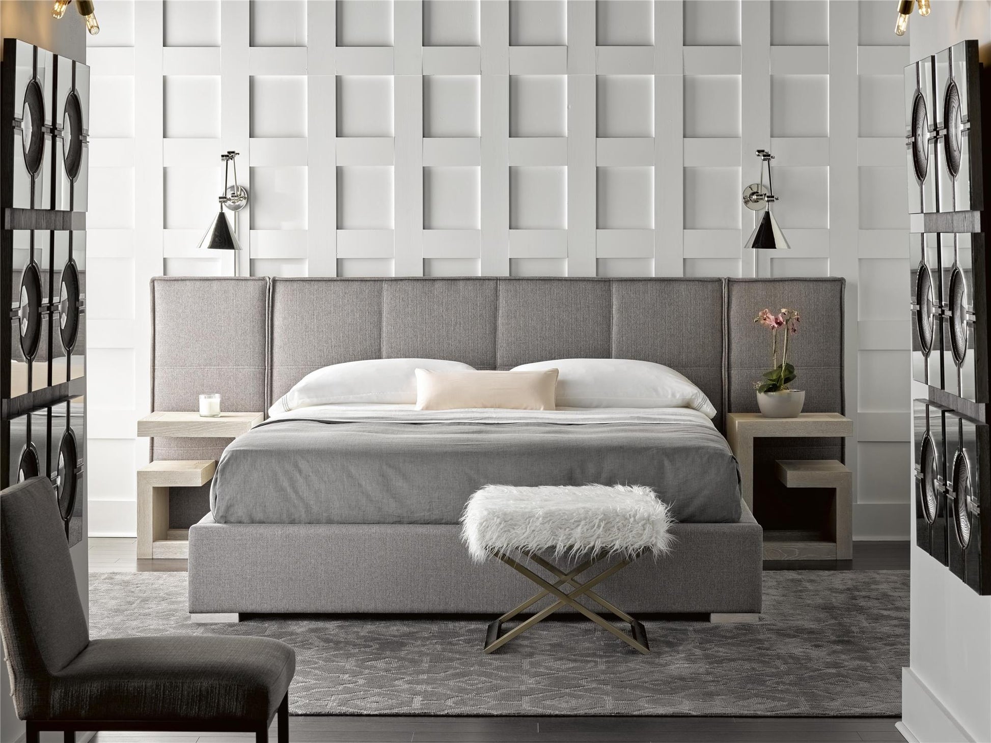 the Universal Modern 643355 bedroom night table is available in Edmonton at McElherans Furniture + Design