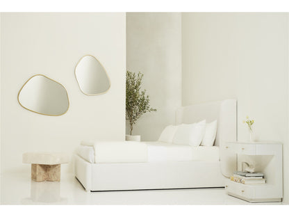 the Universal Restore bedroom bed is available in Edmonton at McElherans Furniture + Design
