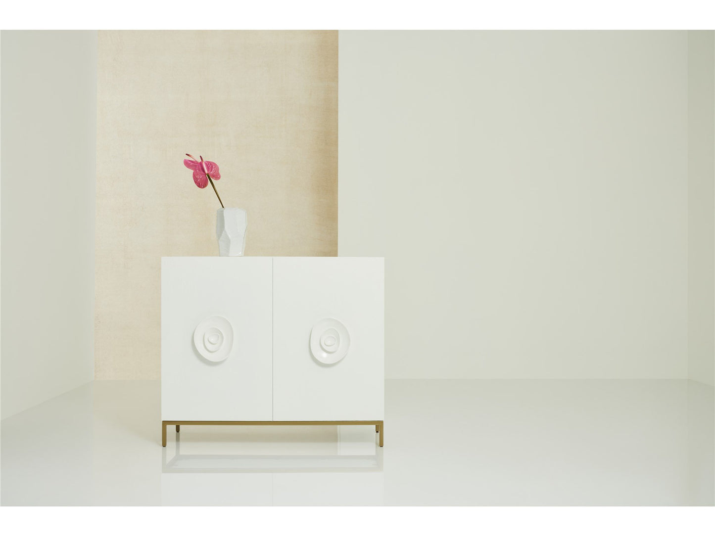 the Universal Fleur living room occasional chest is available in Edmonton at McElherans Furniture + Design