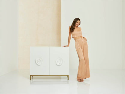 the Universal Fleur living room occasional chest is available in Edmonton at McElherans Furniture + Design