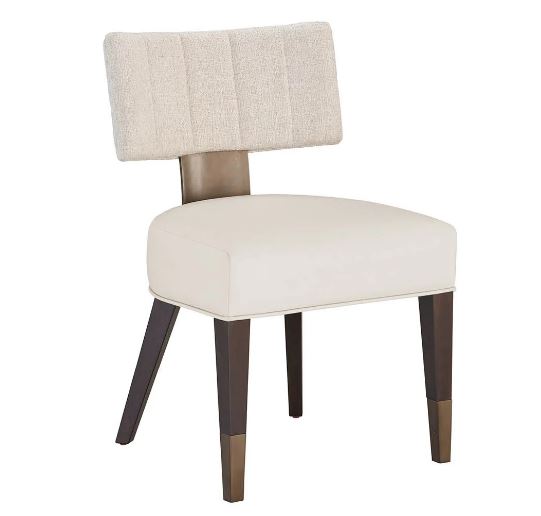 the Universal Loleta dining room chair is available in Edmonton at McElherans Furniture + Design