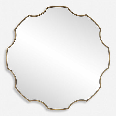 the Uttermost  transitional 09976 wall decor mirror is available in Edmonton at McElherans Furniture + Design