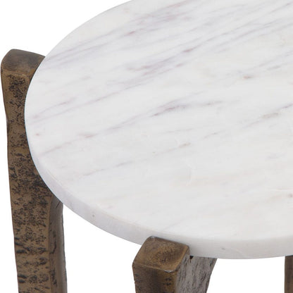 the Uttermost Vivi living room occasional end table is available in Edmonton at McElherans Furniture + Design