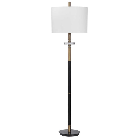 the Uttermost Maud lighting floor lamp is available in Edmonton at McElherans Furniture + Design
