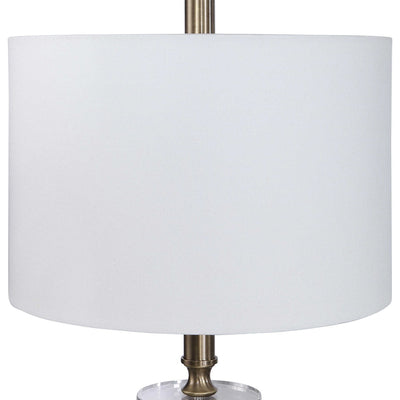 the Uttermost   28196-1 lamp floor lamp is available in Edmonton at McElherans Furniture + Design